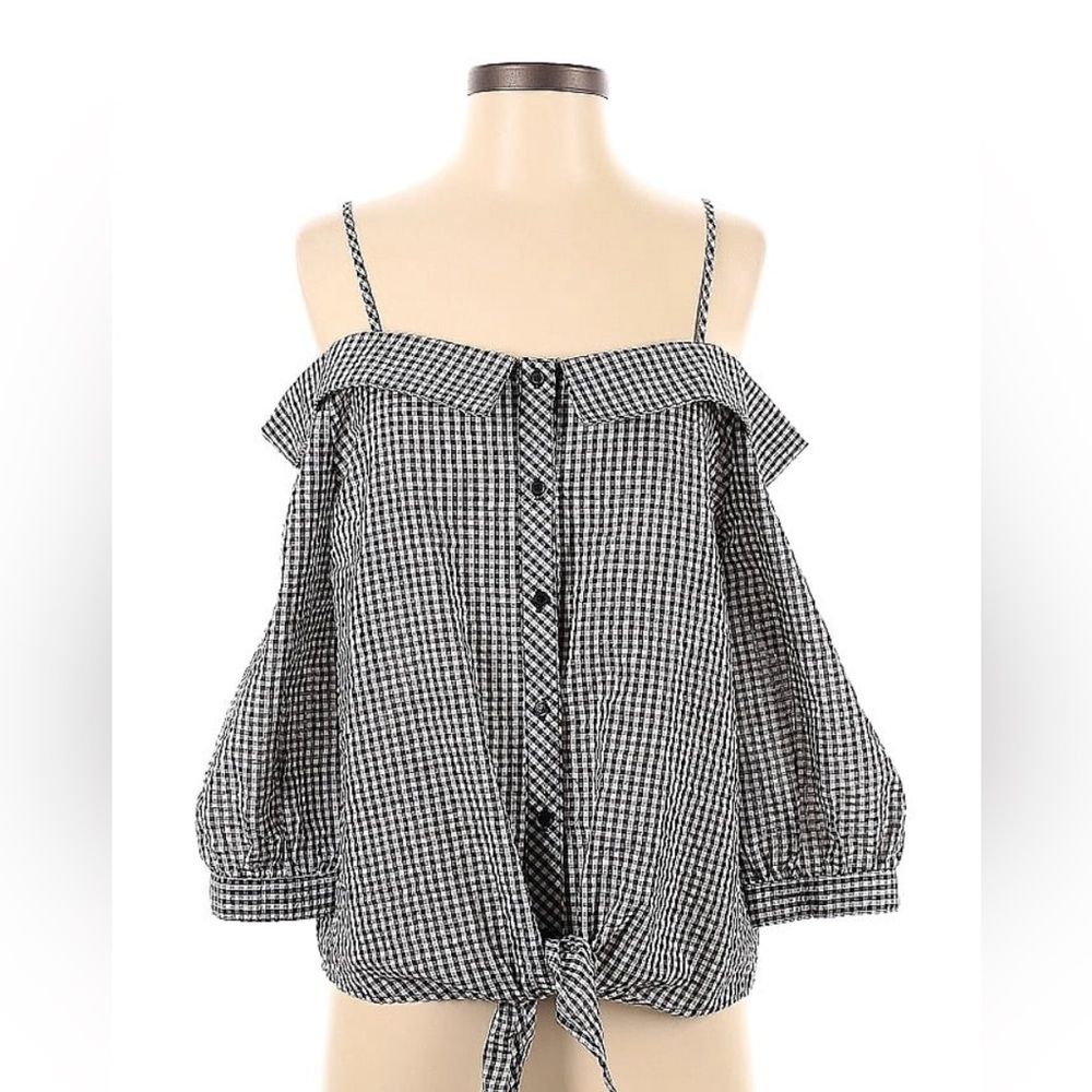 Medium long sleeve blouse